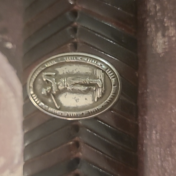 ONYX BY BRIGHTON WOVEN LEATHER GOLF BELT - Picture 10 of 11